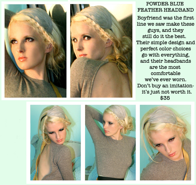 Boyfriend Powder Blue Headband